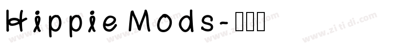 Hippie Mods字体转换